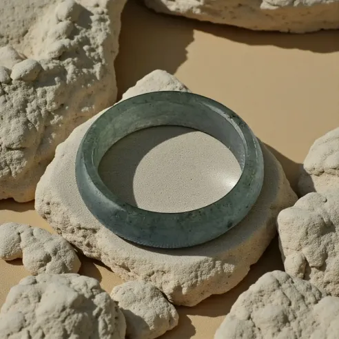 Anneau de Jade Naturel – chance & paix intérieure