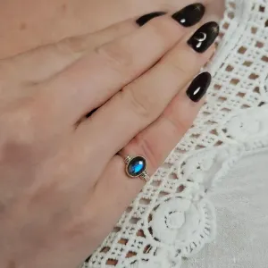 Bague Marisa Labradorite – Intuition & Protection Énergétique