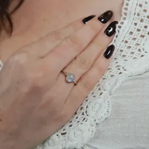 Bague Marisa Pierre de Lune – Intuition & Émotions Apaisées