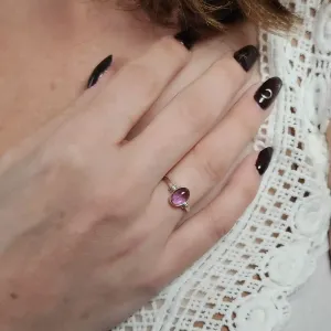 Bague Marisa Améthyste – Sérénité & Vision Intérieure