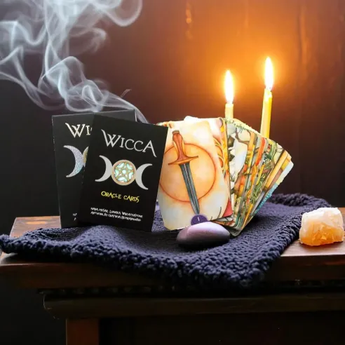 Oracle Wicca – Guide aux éléments & sagesse païenne