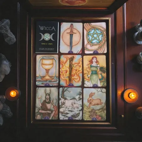 Oracle Wicca – Guide aux éléments & sagesse païenne