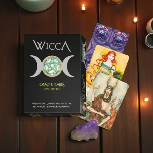 Oracle Wicca – Guide aux éléments & sagesse païenne