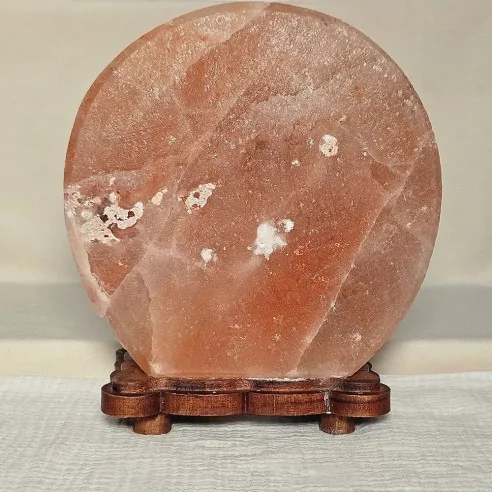 Lampe de sel Buddha Mandala – lumière zen sacrée