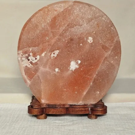 Lampe de sel Buddha Mandala – lumière zen sacrée