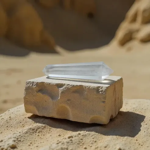 Vogel Cristal de Roche 12 Faces – Amplification & Équilibre Énergétique