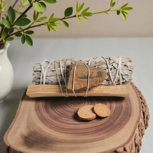 Trio Sacré Sauge, Palo Santo & Oeil de Tigre