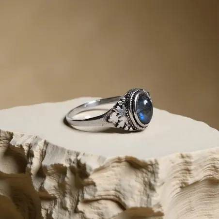 Bague Nyra Labradorite – Intuition & Bouclier Protecteur