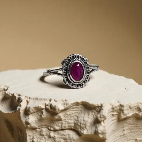 Bague Rosëa Rhodochrosite – Amour & guérison du coeur