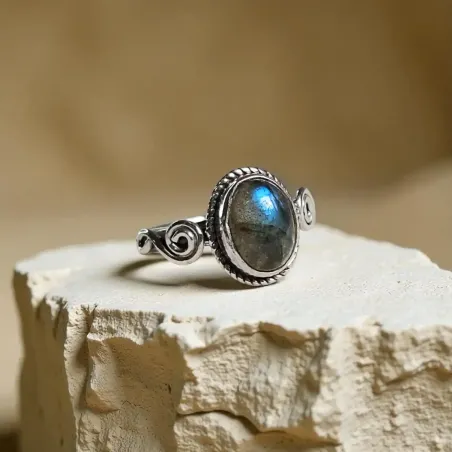Bague Auren Labradorite – Intuition & Bouclier Protecteur