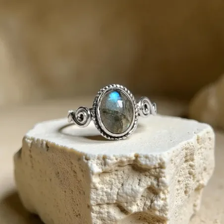 Bague Auren Labradorite – Intuition & Bouclier Protecteur