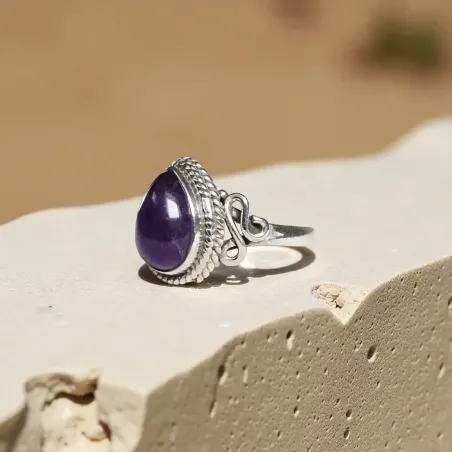 Bague Isalys Améthyste – Intuition & Sérénité Émotionnelle