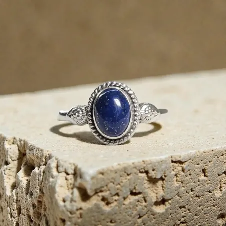 Bague Apolline Lapis Lazuli – Intuition, Vérité & Élégance