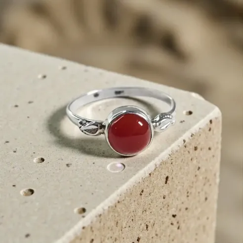 Bague Silwen Cornaline – Vitalité, Créativité & Force