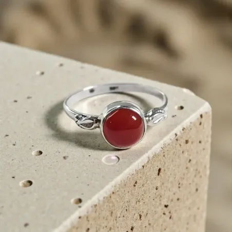 Bague Silwen Cornaline – Vitalité, Créativité & Force