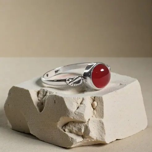 Bague Silwen Cornaline – Vitalité, Créativité & Force