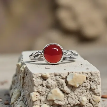 Bague Silwen Cornaline – Vitalité, Créativité & Force