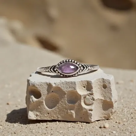 Bague Audea Améthyste – Élégance & Harmonie Spirituelle