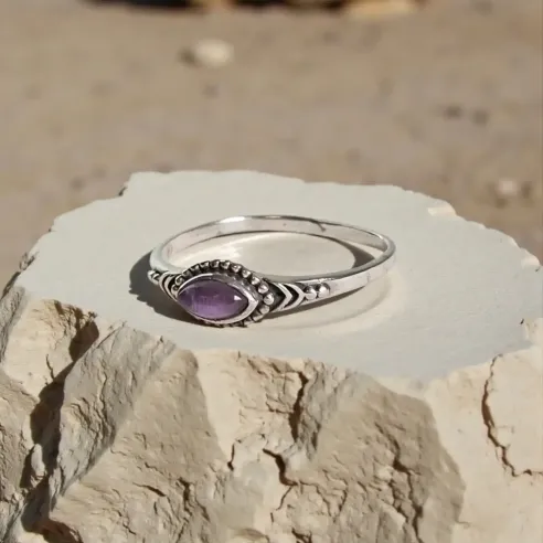 Bague Audea Améthyste – Élégance & Harmonie Spirituelle