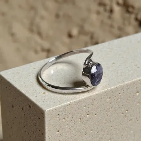 Bague Cleo Saphir – Sagesse, Concentration & Clarté Mentale