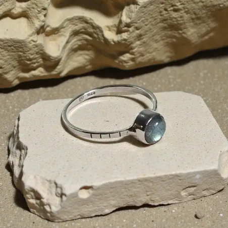 Bague Eleanor Labradorite – Intuition & Bouclier Protecteur