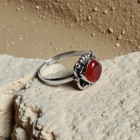 Bague Eron Cornaline – Vitalité, Créativité & Force