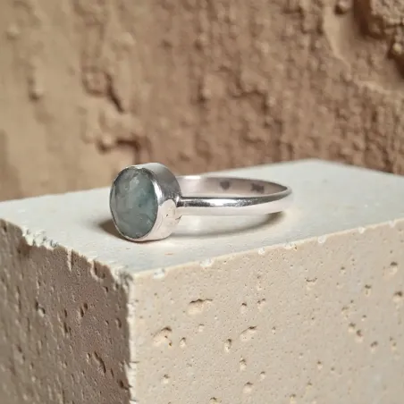 Bague Evy Émeraude – Cœur Ouvert, Amour & Renouveau