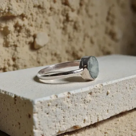 Bague Evy Émeraude – Cœur Ouvert, Amour & Renouveau