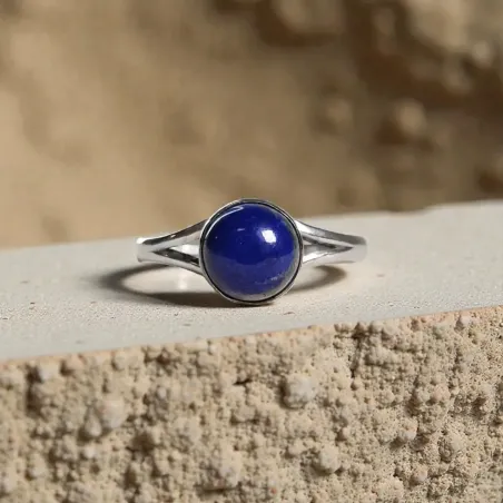 Bague Julia Lapis Lazuli – Intuition, Vérité & Élégance
