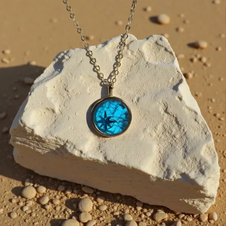 Collier Étoile Apatite – Expression & Clarté