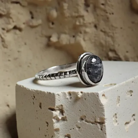 Bague Nimé Saphir – Sagesse, Concentration & Clarté Mentale