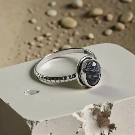 Bague Nimé Saphir – Sagesse, Concentration & Clarté Mentale