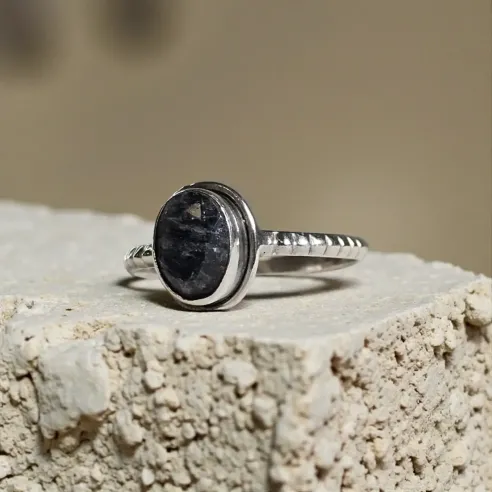 Bague Nimé Saphir – Sagesse, Concentration & Clarté Mentale