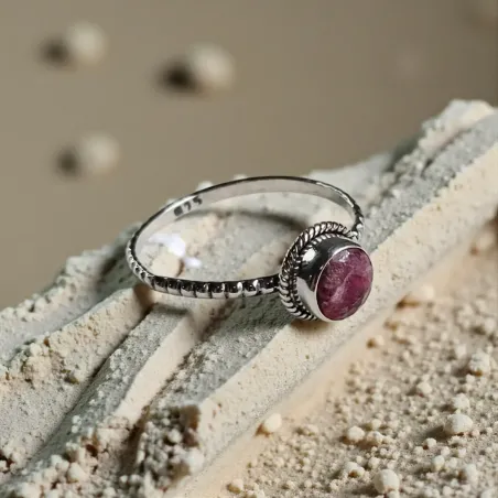 Bague Nimé Rhodochrosite – Guérison douce & Joie Intérieure
