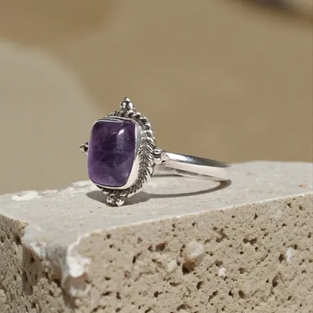 Bague Orane Améthyste – Élégance & Harmonie Spirituelle