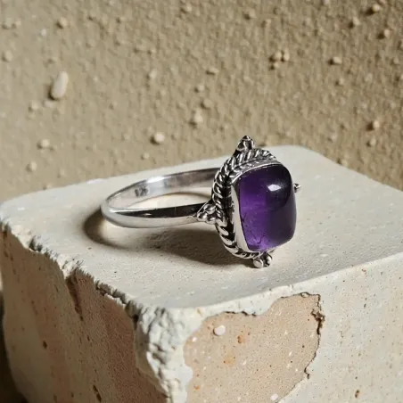 Bague Orane Améthyste – Élégance & Harmonie Spirituelle