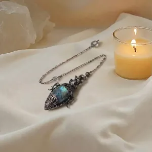 Pendule Witchy Labradorite – Intuition Protectrice