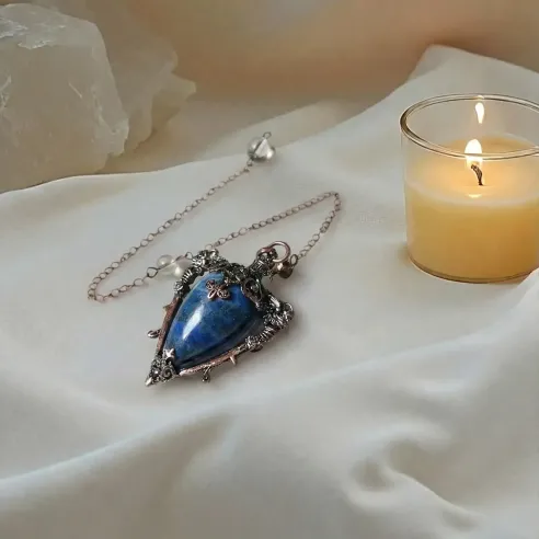 Pendule Witchy Lapis Lazuli – Clairvoyance & Protection
