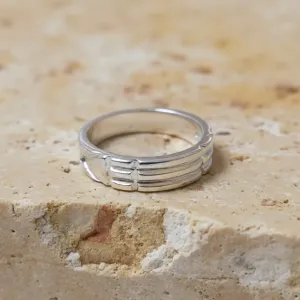 Bague atlante argent massif – Bijou spirituel en argent 925