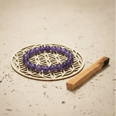 Coffret L’Indispensable – Améthyste, Palo Santo & Fleur de Vie