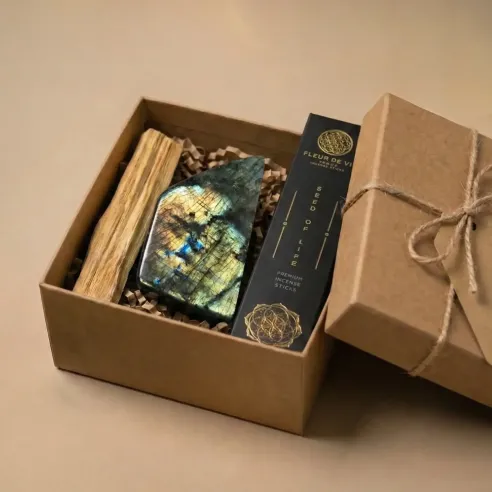 Coffret découverte lithothérapie Labradorite