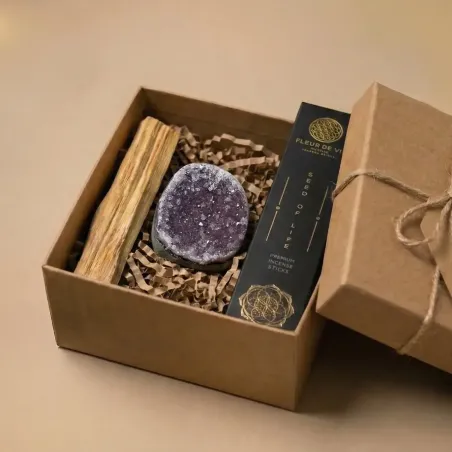 Coffret Découverte Lithothérapie Améthyste