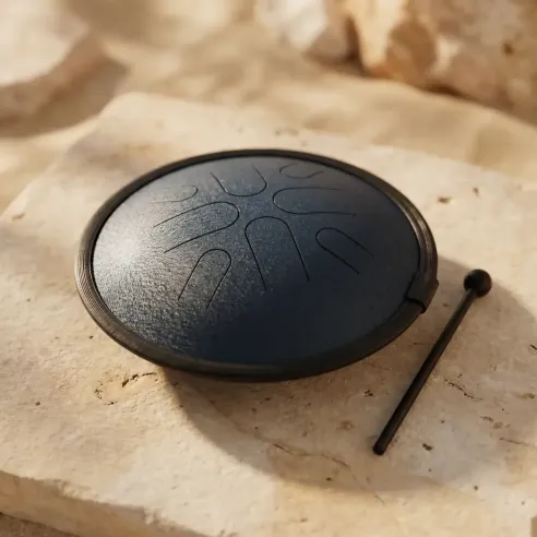 Hluru Tambour à Languettes 8 Notes La Mineur