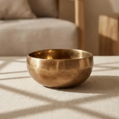 Bol Tibétain Nada-Yoga Martelé – Vibrations & Méditation